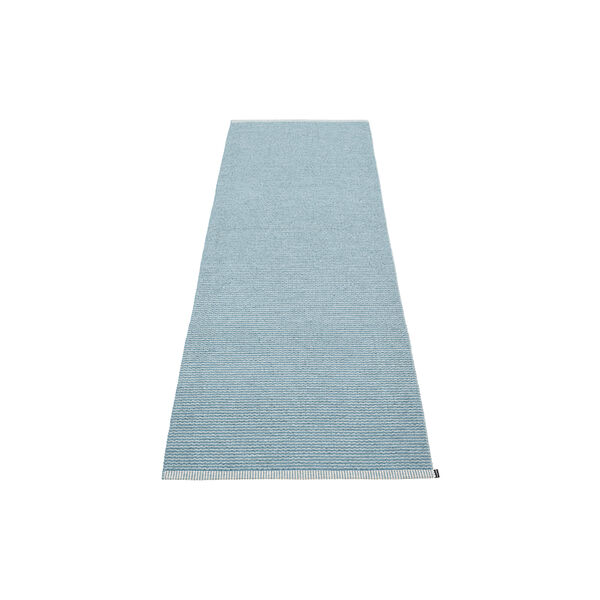 Mono Plastic Rug, blue fog/dove blue, Pappelina