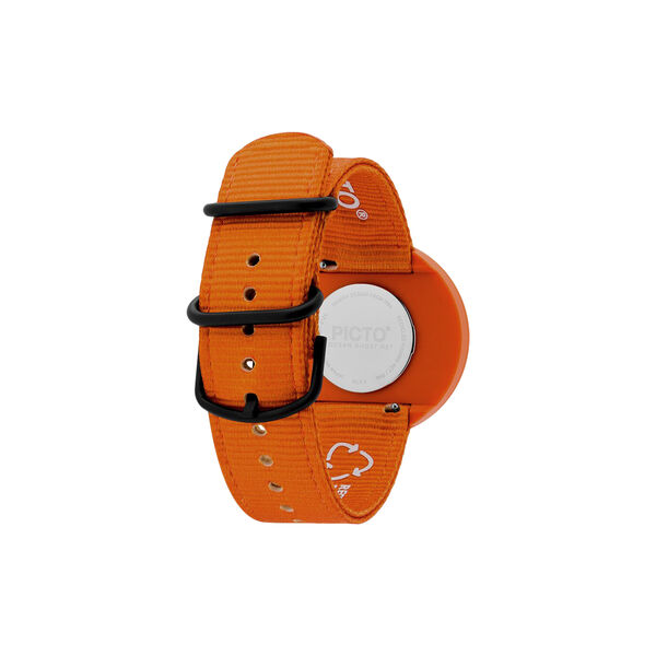 Picto Wrist Watch, burnt yellow/burnt orange Picto Wrist Watch, burnt yellow/burnt orange, PICTO