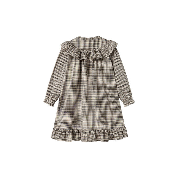 Dalina Dress, pilot navy check, MarMar Copenhagen