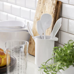 NEW Classic Cooking Spoon, white, Rosti