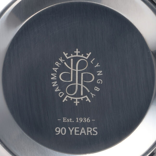Lyngby Vase 20.5 cm, stainless steel, Lyngby Porcel&aelig;n