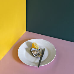 White Elements Plate &Oslash; 26 cm, Royal Copenhagen