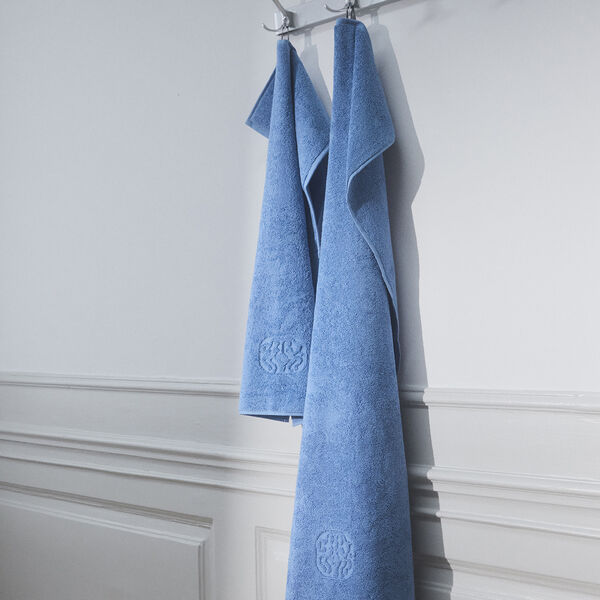DAMASK TERRY Towel, bright blue DAMASK TERRY Towel, bright blue, Georg Jensen Damask