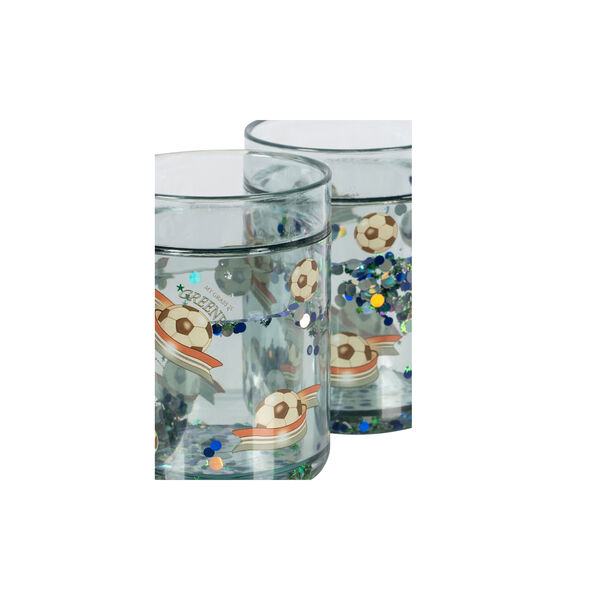 2 Pack Glitter Cups, off white/kick it, Konges Sl&oslash;jd