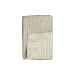 SKOG Throw, beige/natural, Røros Tweed