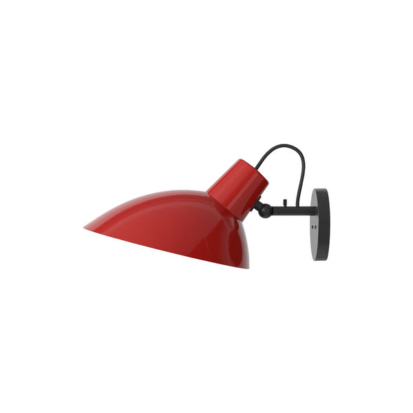 VV Cinquanta Wall Lamp, red/black, Astep