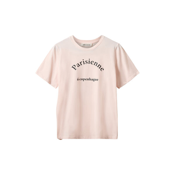ZenaSW Printed T-Shirt, douce pink, Sofie Schnoor