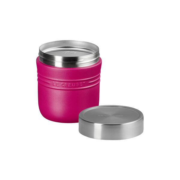 On The Go Food bottle, berry, Le Creuset