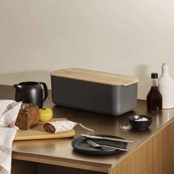 Bread Bin, elephant grey Bread Bin, elephant grey, Eva Solo