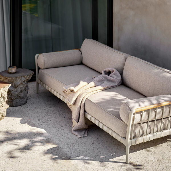 VIPP720 Open-Air 3-Seater Sofa, light grey VIPP720 Open-Air 3-Seater Sofa, light grey, Vipp