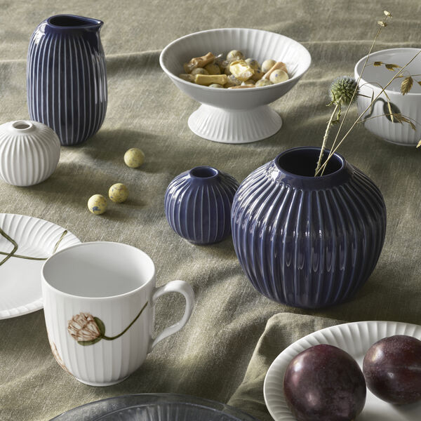 Hammersh&oslash;i Candle Holder, indigo, K&auml;hler