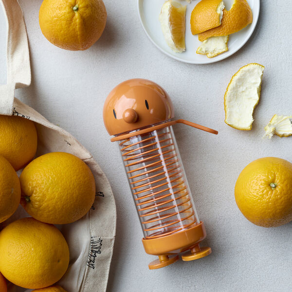 Drinking bottle Bumble 0,4 L, orange, Hoptimist