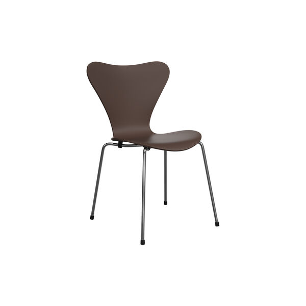Series 7&trade; 3107 Verner Panton 100 Chair, brown, Fritz Hansen