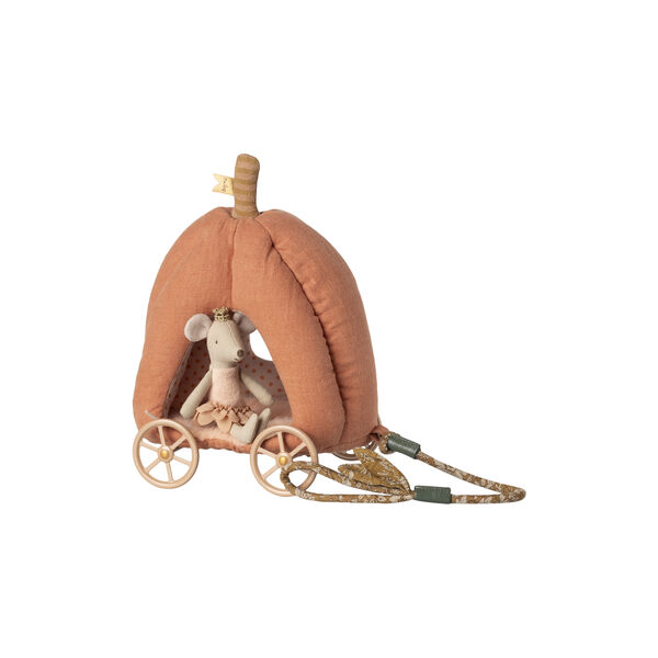 Mouse Pumpkin Carriage, Maileg