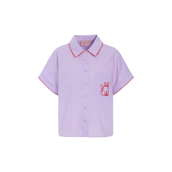 Oda Shirt, lavender, HUNK&Oslash;N