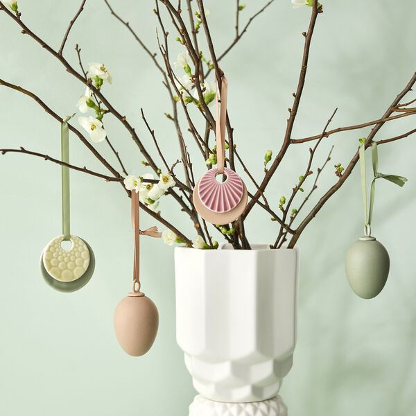 Sweet Stories Ornaments 2 pcs, rose, Dottir Nordic Design