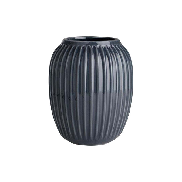 Hammersh&oslash;i Vase, anthracite grey, K&auml;hler