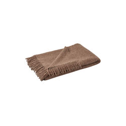 Julia Wool Throw, mushroom, NATURES Collection