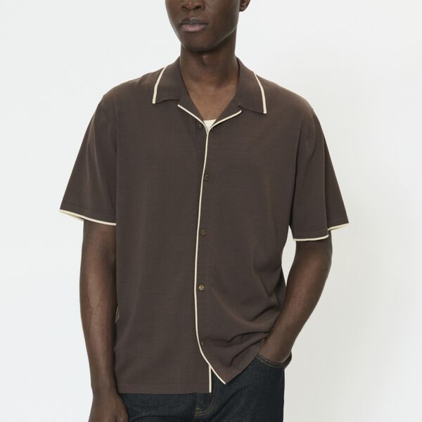 MApolomin Shirt, chocolate brown, Matinique