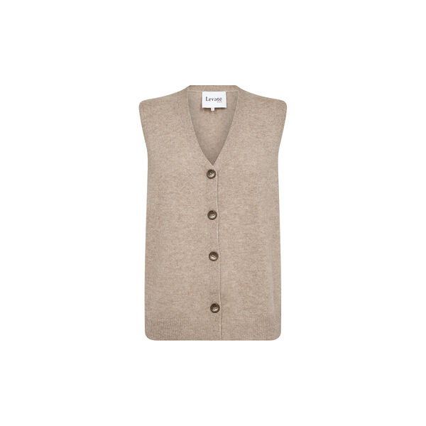 LR-ELOISE 10 Waistcoat, aluminum melange LR-ELOISE 10 Waistcoat, aluminum melange, Leveté Room