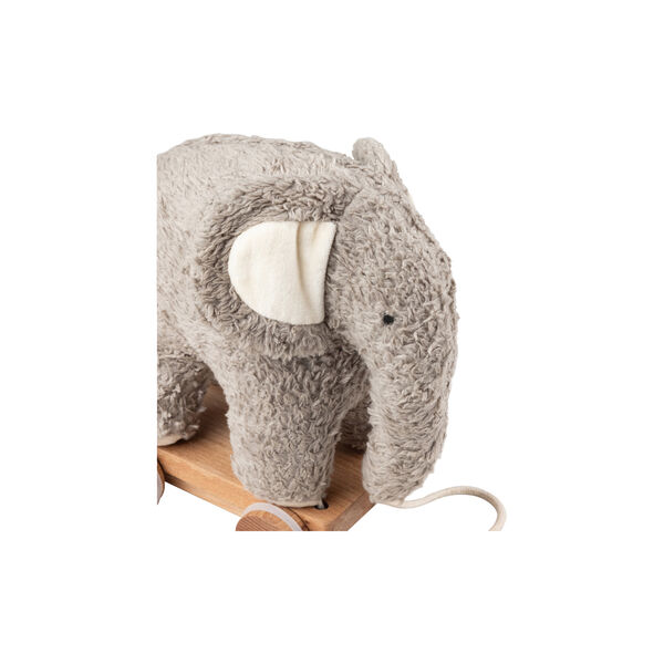 Fanto Pull-along Toy, grey Fanto Pull-along Toy, grey, Sebra