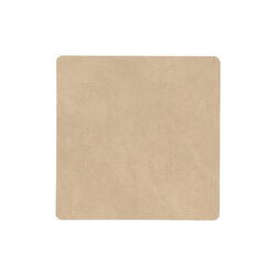 Nupo glass mat Square, sand, LIND DNA