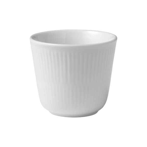 White Fluted Thermal Cup 26 cl, Royal Copenhagen