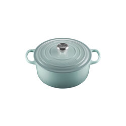 Signature Round Pot Ø 26 cm, sea salt, Le Creuset