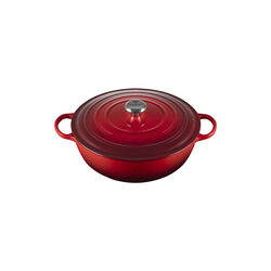 Signature cast iron soup pot &Oslash; 32 cm, cerise, Le Creuset