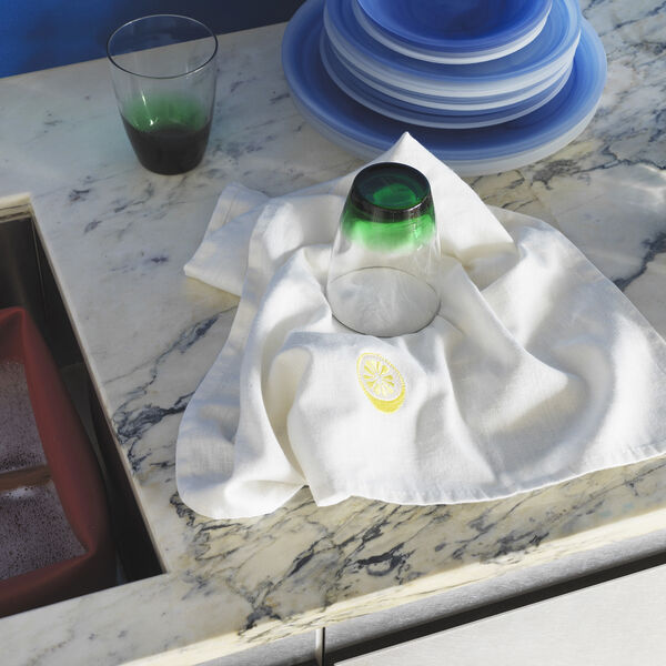 Yummy Tea Towel, lemon, Normann Copenhagen