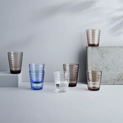 Aino Aalto Tumbler 2 pcs, clear, Iittala