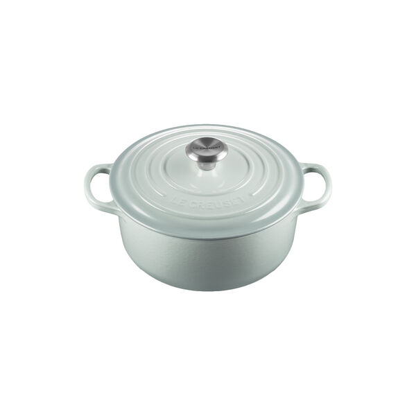 Signature round cast iron pot &Oslash; 20 cm, sea salt, Le Creuset