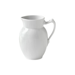 White Fluted Jug 38 cl, Royal Copenhagen
