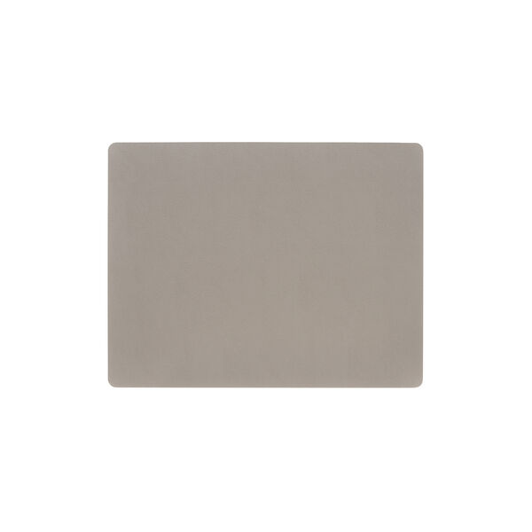 Serene table mat Square L, ash, LIND DNA