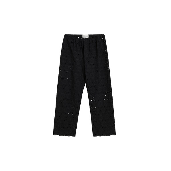 Ava Pant Embroidery, black, Aiayu