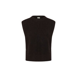 CharlyePW Waistcoat, mole melange, Part Two