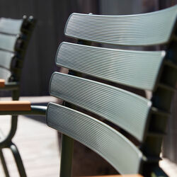 ReCLIPS Bamboo Dining Chair, olive green, HOUE