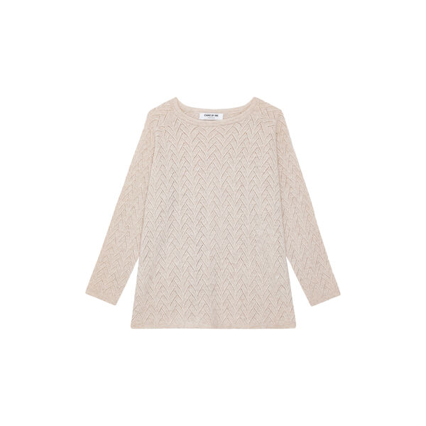 Chuck Sweater, wheat, CARE BY ME