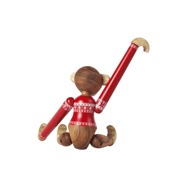 Monkey Christmas Jumper 2024 small teak/limba, Kay Bojesen Denmark