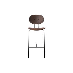 PIET HEIN Bar Chair, oiled walnut, Sibast Furniture
