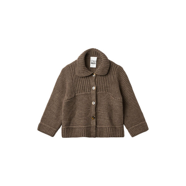 OMEGA DK35-263 Knit Cardigan, soil, PROJECT AJ117