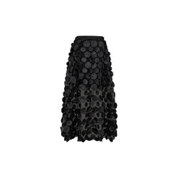 PD-Donna Dot Maxi Skirt, black, Pieszak