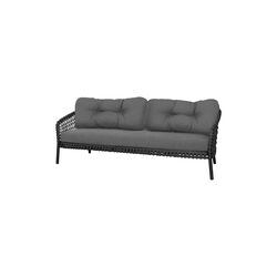 Cushion Set for Ocean Large 3-seater Sofa, grey, Cane-line