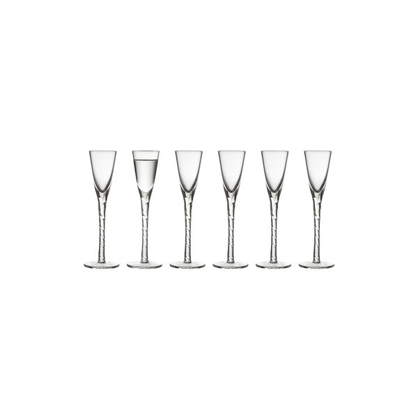 Paris Aquavit Glass 6 pcs, Lyngby Glas