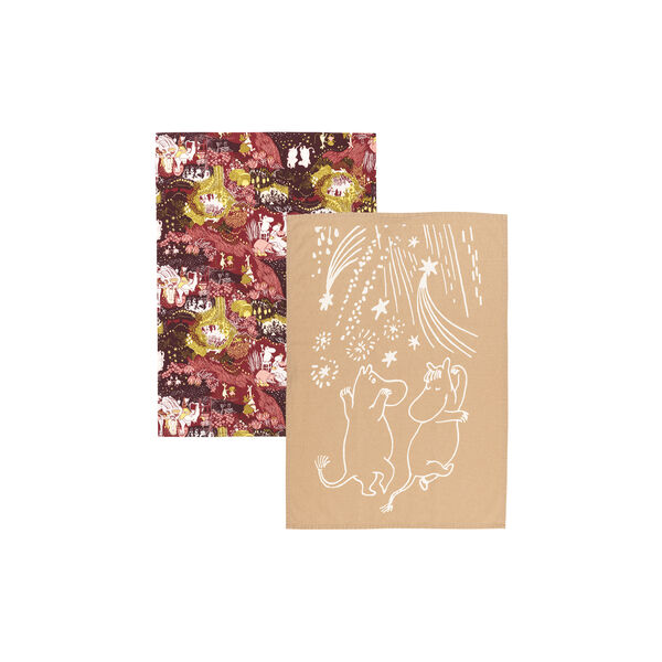 Festive Moments Tea Towel Set, Moomin Arabia