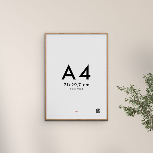 Wood Frame, oak, Poster & Frame