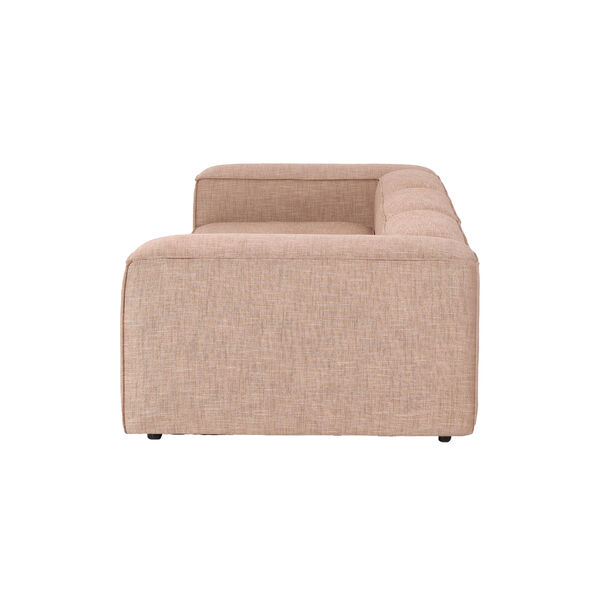 Lennon Modular 4-Seater Sofa, linen blend rust coloured, Westwing Collection