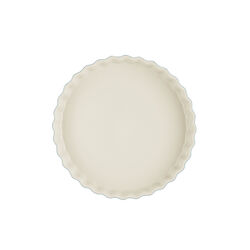 Heritage Fluted Flan Dish, sea salt, Le Creuset