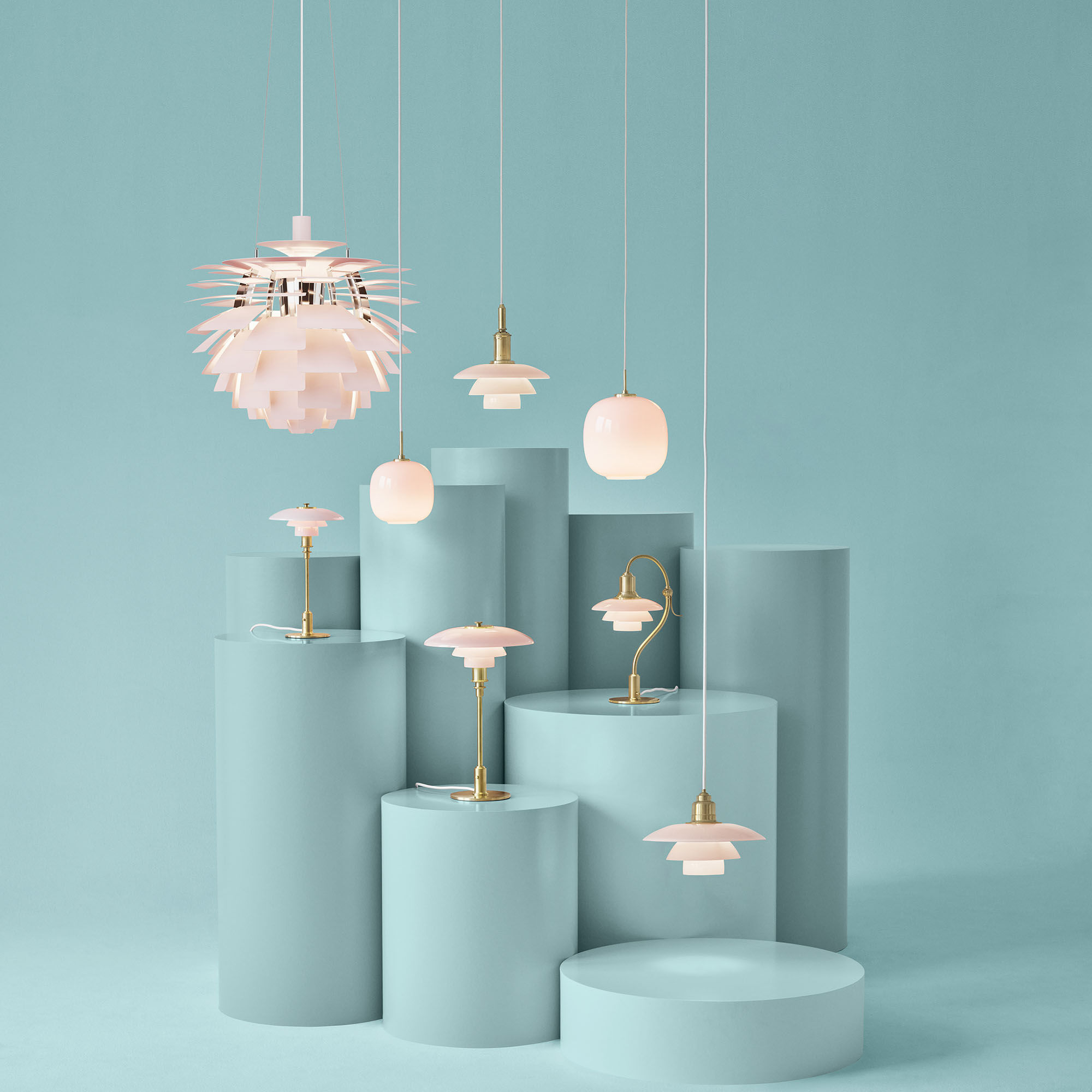 PH 3/2 Pale Rose Table Lamp
