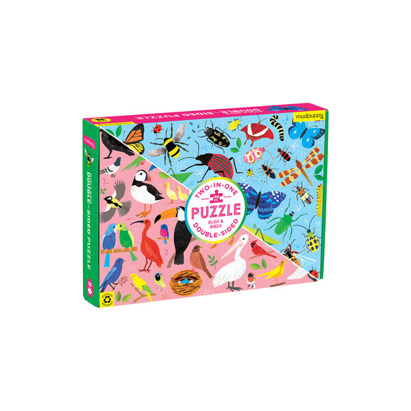 Bugs & Bird Puzzle, Mudpuppy